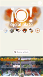 Mobile Screenshot of ojoalplato.com